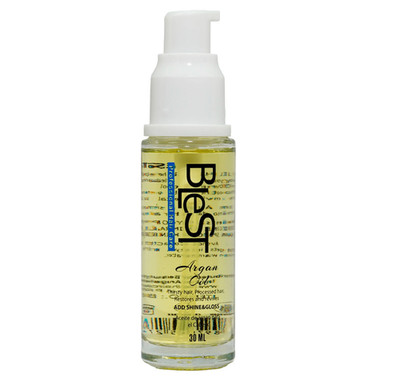 Blest argan oil repairing hair