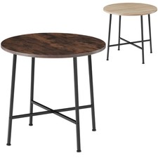 Tavolo da Bar Rotondo Sala Pranzo Arredamento Mobile Salotto Stile Industriale