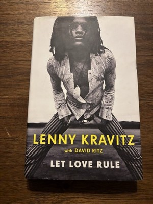 SIGNED Let Love Rule By Lenny Kravitz 1st Printing First Edition 2020 HCDJ