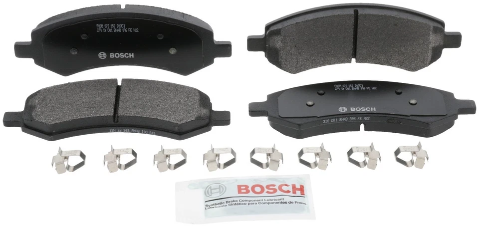 Bosch QuietCast Semi-Metallic Brake Pad and Rotor Kit Kit For 2012-2012 Ram 1500 Foto 2 de 4