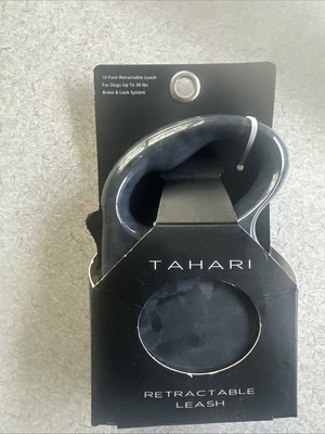 Tahari  Retractable Dog Leash 10 Ft Extension For Up To 30lb Dogs New