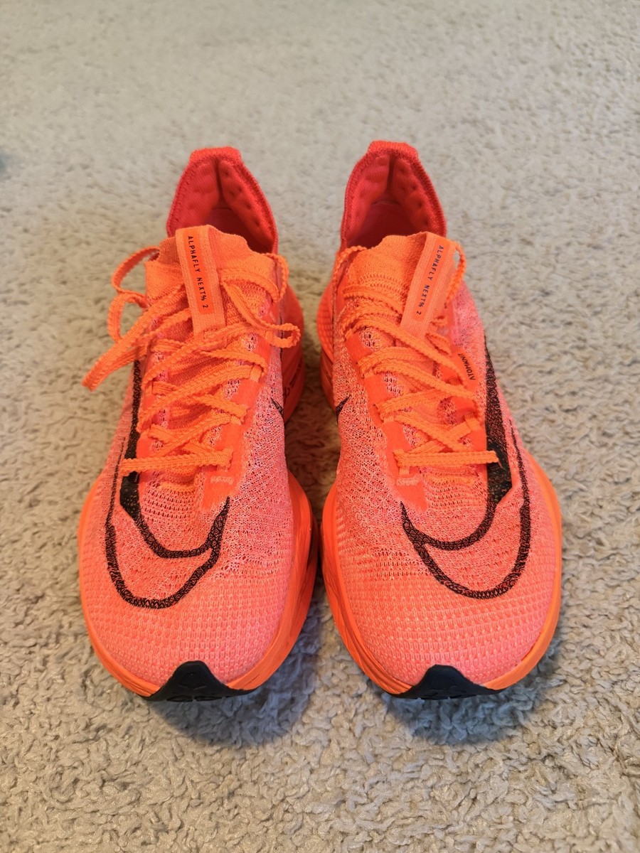 Men's Size 7 - Nike Air Zoom Alphafly Next% 2 Low Total Orange