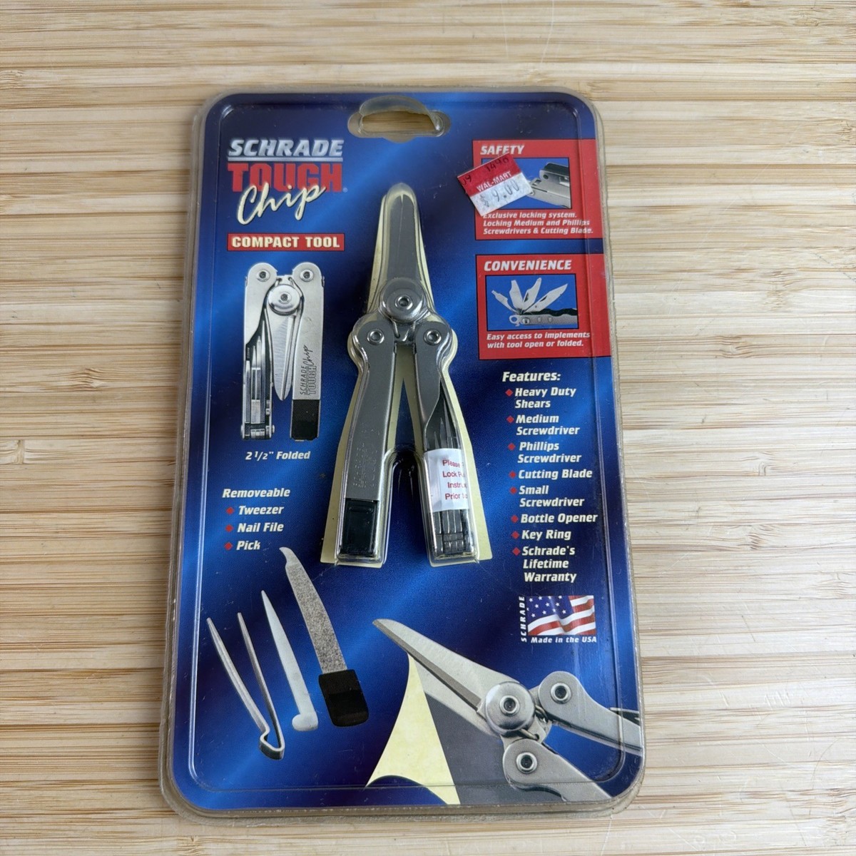 SCHRADE USA TOUGH CHIP ST2 MULTI TOOL SHEARS NIB & PAPERWORK | eBay