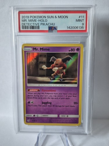 Mr. Mime graded PSA 9 for sale on eBay