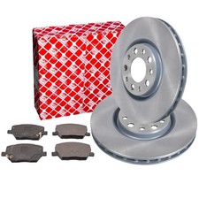 FEBI Bremsscheiben 305mm Beläge Satz Vorne für FIAT 500X JEEP COMPASS RENEGADE