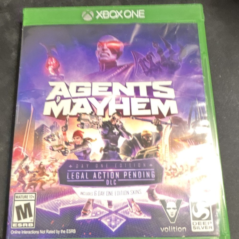 Deep Silver Agents of Mayhem Day One Edition w/ DLC Xbox One NTSC-U/C M