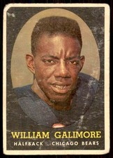 1958 Topps Willie Galimore RC RC #114
