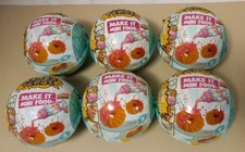 MGA'S Mini Verse Make It Mini Food Cafe Series 3 Lot Of 6 New Unopened