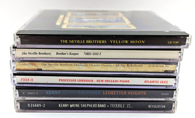 New Orleans Soul Blues CD Lot Neville Bros Prof Longhair Dr John Clifton Chenier