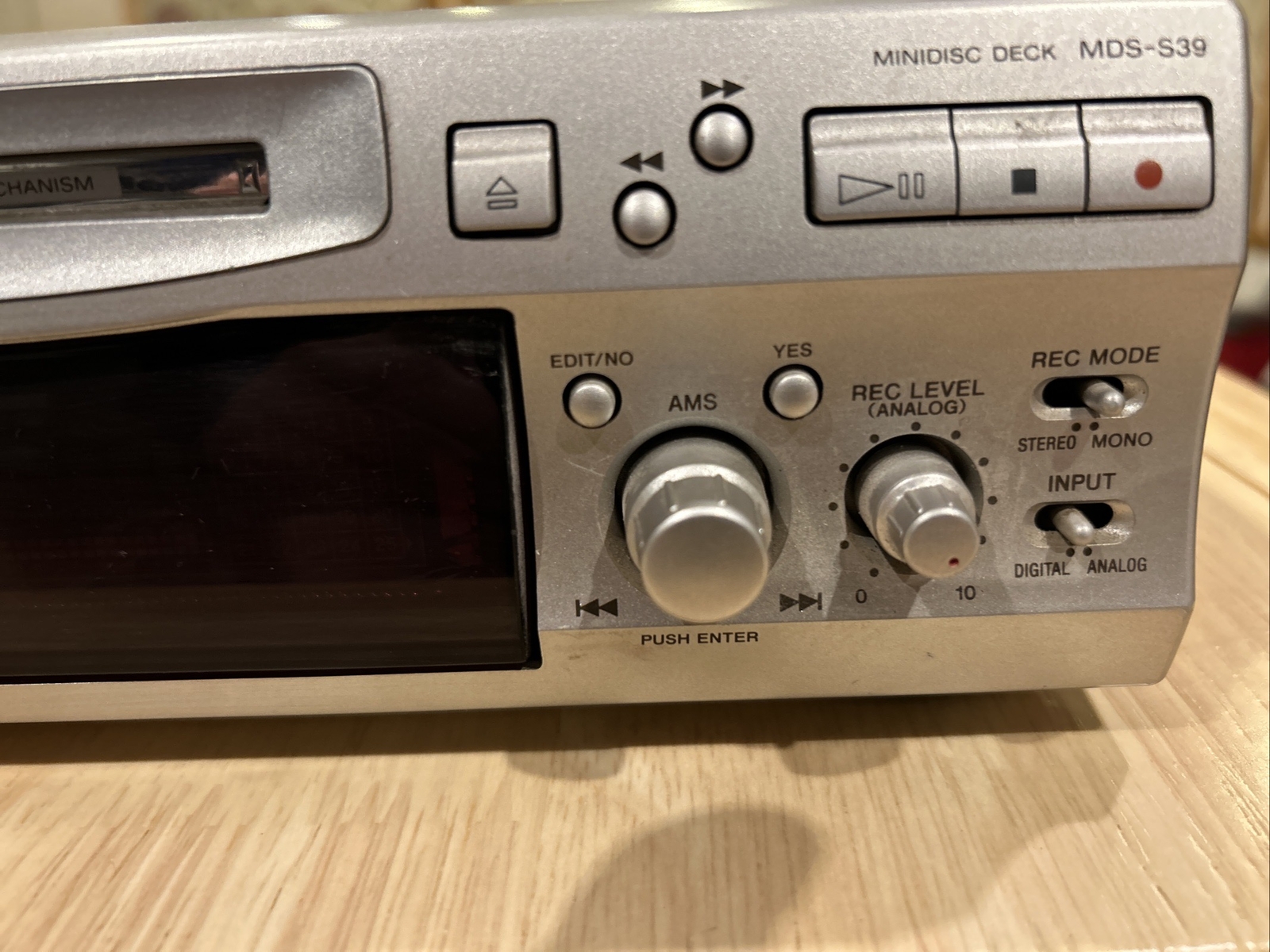 Sony Minidisc Deck MDSS39 eBay