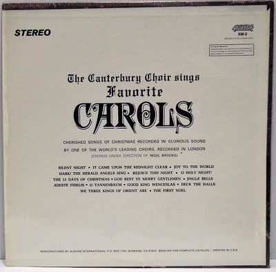CANTERBURY CHOIR 