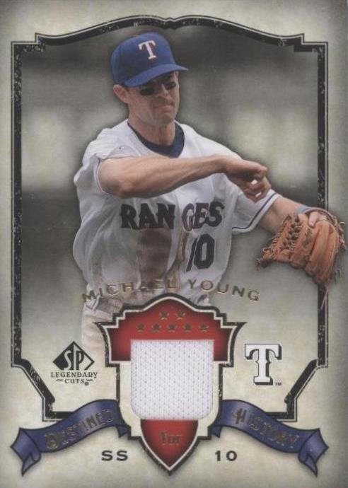 2008 SP Legendary Cuts - Michael Young #DH-MY - 1 of 1