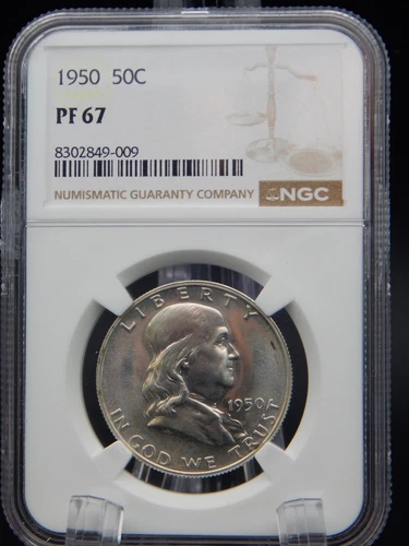 1950 Jefferson Half Dollar NGC GRADED  PF 67 (BT817)