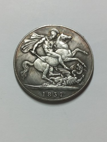 Coin one crown 1837 Britain - 第 3/4 張圖片