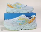 Hoka One One Clifton L Embroidery Blue Glass Shoes Men's Size 10 (1126854-BGRYL)