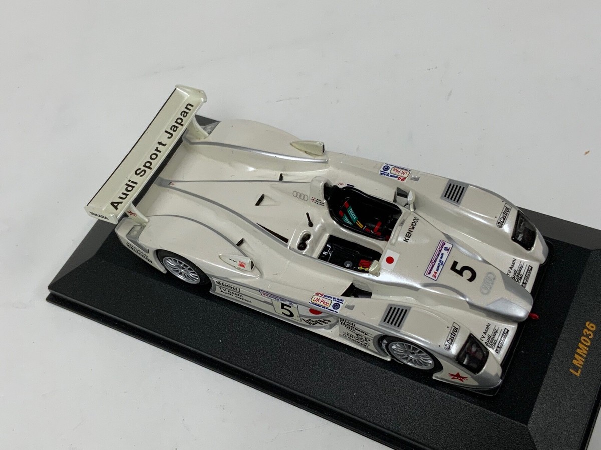 1/43 IXO Audi R8 Team Goh from 2002 24 Hours Le Mans Car #5 LMM036