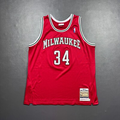 100% Authentic Giannis Antetokounmpo Mitchell & Ness 14 15 Bucks