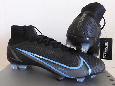 Size 13 - Nike Mercurial Superfly 8 Elite FG Black Photo Blue for