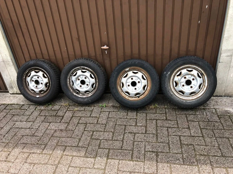 4xkomplette Winterreifen+Felgen 165/65R13 77T für Suzuki Swift,Cultus,Subaru Jus - Bild 2 von 4