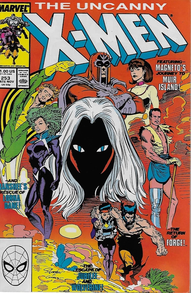The Uncanny X-Men (Vol.1) No.253 / 1989 Chris Claremont & Marc Silvestri - Bild 1 von 1