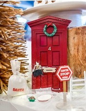 Tooth Fairy Door, Elf door, christmas Fairy Door kit, wooden tiny   