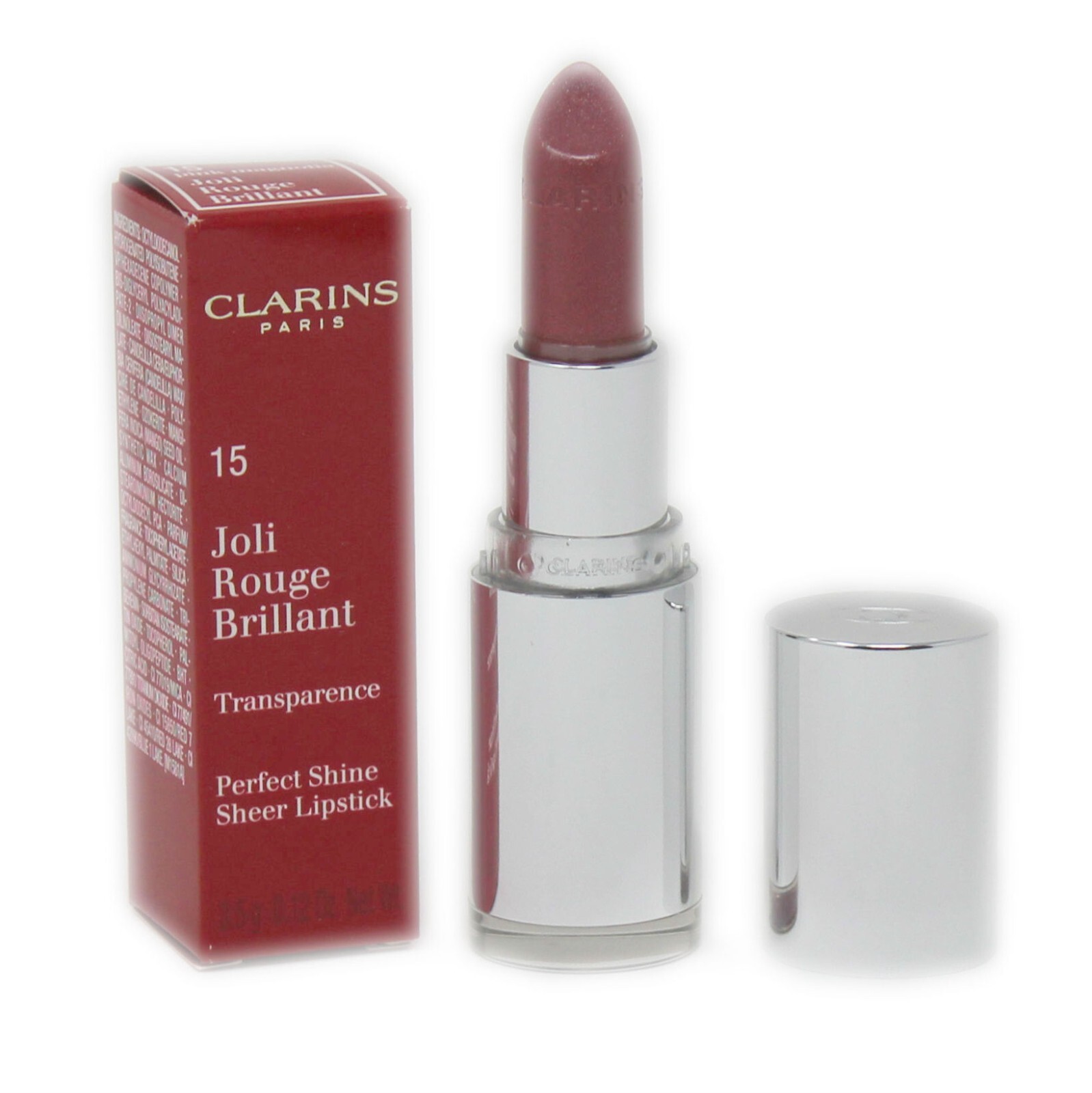 ПРОЗРАЧНАЯ ГУБНАЯ ПОМАДА CLARINS JOLI ROUGE BRILLANT PERFECT SHINE 35 г 15 РОЗОВАЯ МАГНОЛИЯ 8390₽