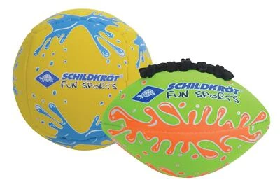 Schildkröt Mini-Ball Duo-Pack | Beachball Fangspiel Wasserball Fangen Wurfball