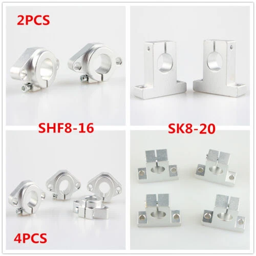 Carril Lineal y Soportes del eje