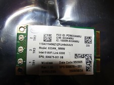 Intel WiFi Link 5300 802.11a/b/g/n for iAMT WLAN module. Stock Photo.