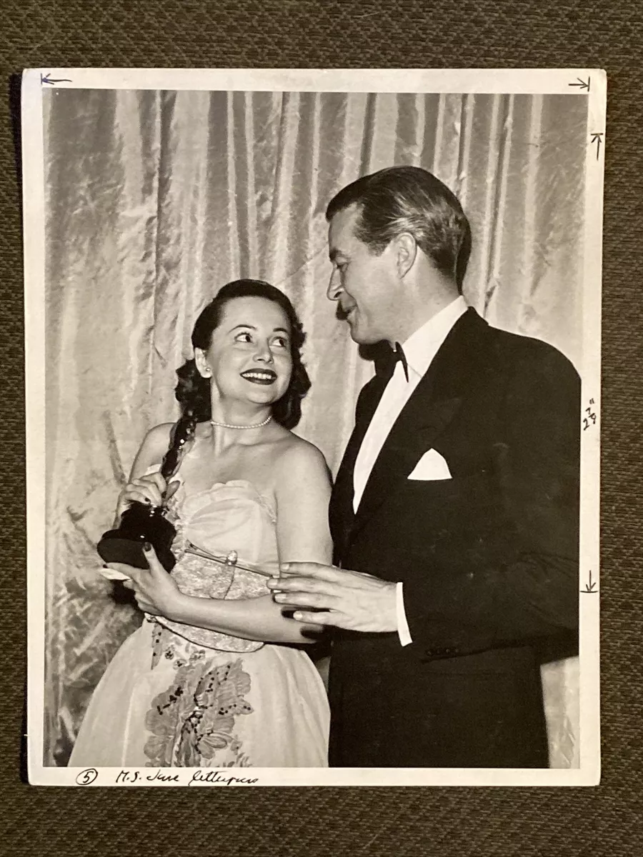 Olivia de Havilland Original 1947 Oscar Winner Photo AMPAS eBay