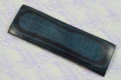 Paar Denim & Marineblau Canvas Micarta Messer Waage Messerherstellung Teile Micarta