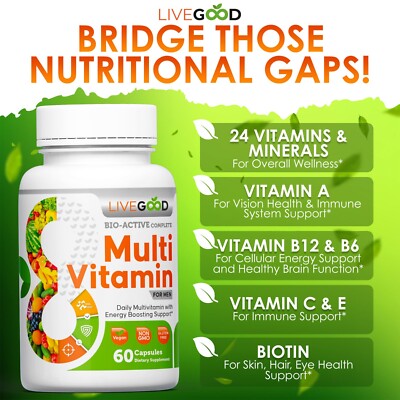 Bio-Active Complete Multi-Vitamin For Men