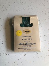 Vintage Morris - Flamingo Spiral Wire Hair rollers 12 Pack NOS Curlers Italy C-S