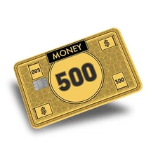 Monopoly Money Credit Card Skin/Credit Card Sticker-Debit Card Skin/Sticker
