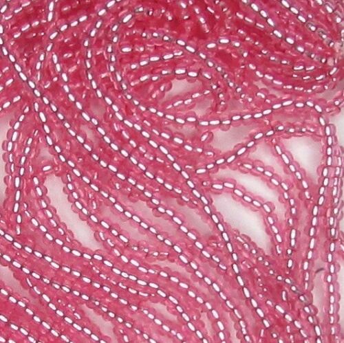 Czech 11/0 Preciosa Transparent S-Lined Rocaille Glass Seed Beads 12-strand Hank - Picture 13 of 179
