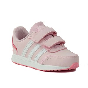 Girl's Shoes Pink ADIDAS Vs Switch A Tear Eco-Leather Kindergarten Gym  Sports | eBay