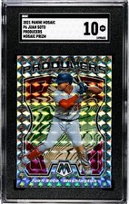 2021 Panini Mosaic P6 Juan Soto Producers MOSAIC PRIZM SGC 10 GEM MINT