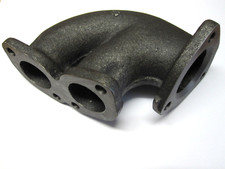 Auspuffkrümmer Abgaskrümmer Gußkrümmer Y-Stück für VW BUS T2 T3 WBX 1,9L + 2,1L
