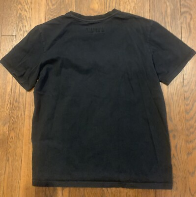 VETEMENTS ブラック Tシャツ AUTUMNE-HIVER 2021 Vetements Hiver 2021 Baseball Logo Embroidered Cotton Tshirt Adult