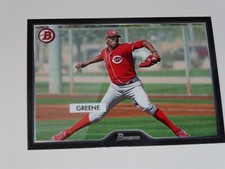 2019 TOPPS ON DEMAND #7 1955 BOWMAN STYLE BASE CARD HUNTER GREENE #17