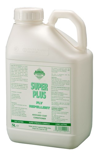 Barrier Super Plus Horse Pony Summer Fly Midge Repellent SPRAY or REFILL - Picture 4 of 5