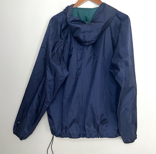 Helly Hansen Vintage Herren Zweiteiler Windbreaker Anzug Jacke Hose Navy Blau Gr. M - Bild 5 von 12