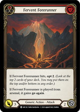 Flesh and Blood TCG Fervent Forerunner (Red) [U-ARC182] (Arcane Rising Unlimited