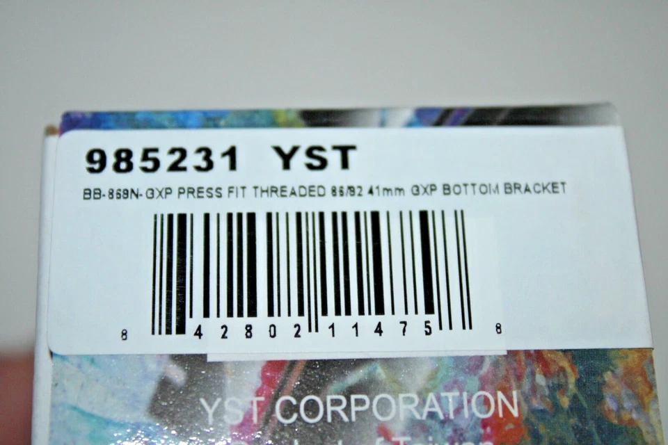 YST Press Fit Threaded Integrated Bottom Bracket Fits GXP 86/92 BB-869N 41mm - Image 3 of 4