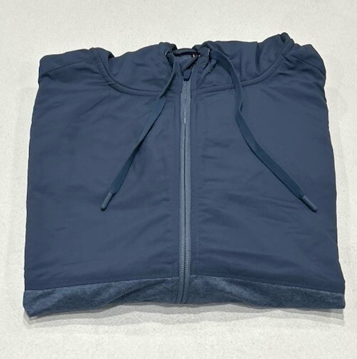 Kirkland Signature Men’s Mixed Media Jacket, Blue, Size XXL