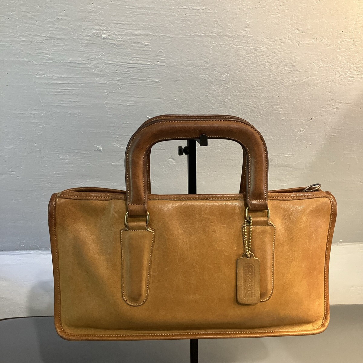 Vintage Coach Compact Slim Satchel | eBay