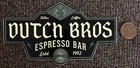 DUTCH Bros STICKER Decal Rare OLD Design HTF Espresso BAR Killer COFFEE DB