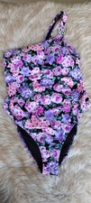 Victoria's Secret Swim One Piece Padded Off Shoulder Floral Swimsuit Small NWOT