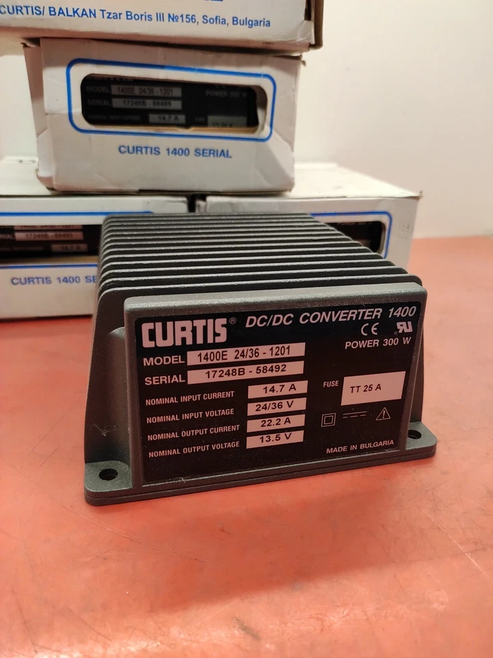 CURTIS DC/DC WANDLER 1400E 24/36V-1201 !! X1 STÜCK!! - Image 2 of 4