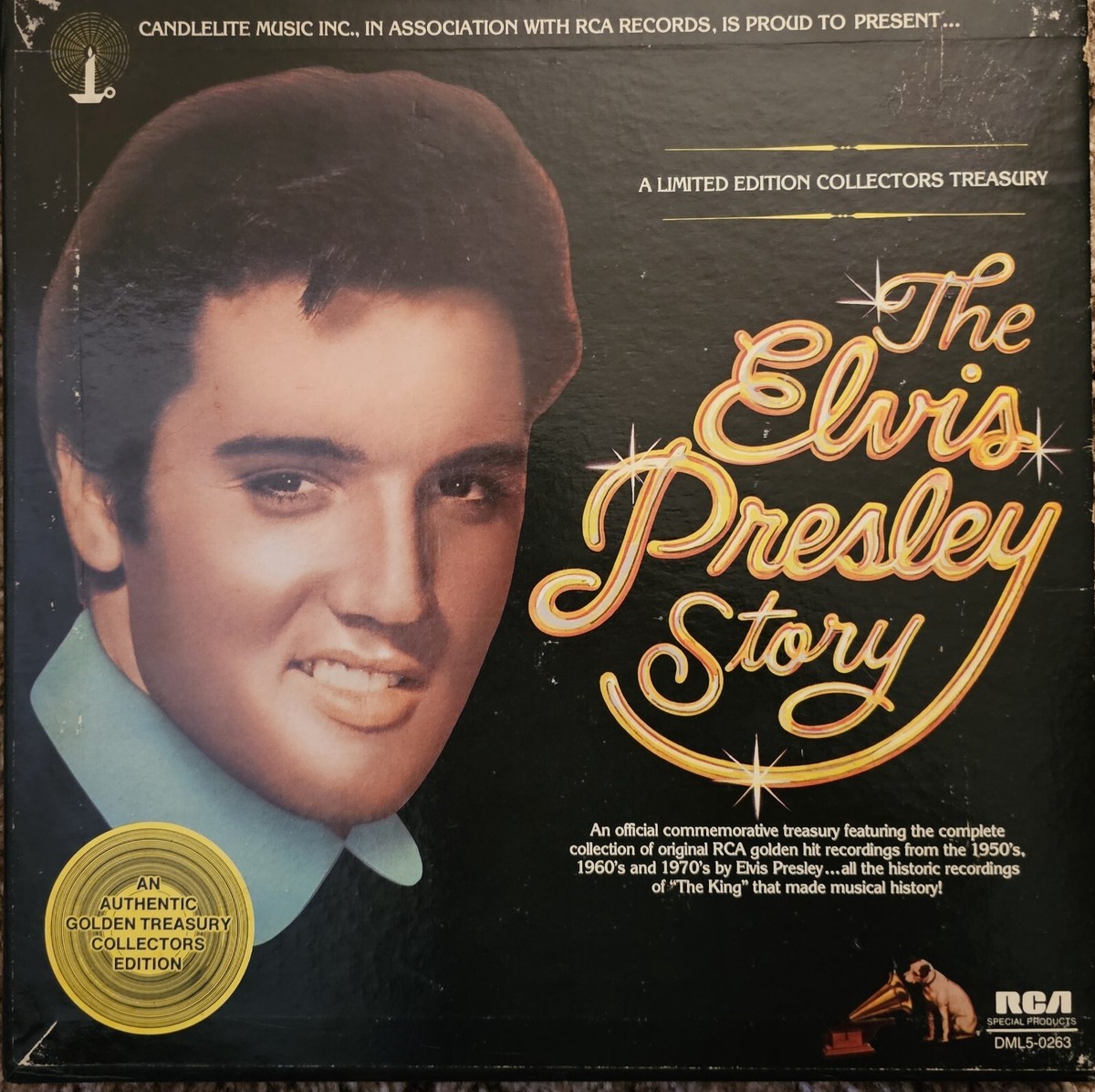 The Elvis Presley Story 5 Album LTD Edition Collector